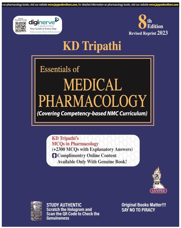 Essentials of Medical Pharmacology Edition 8